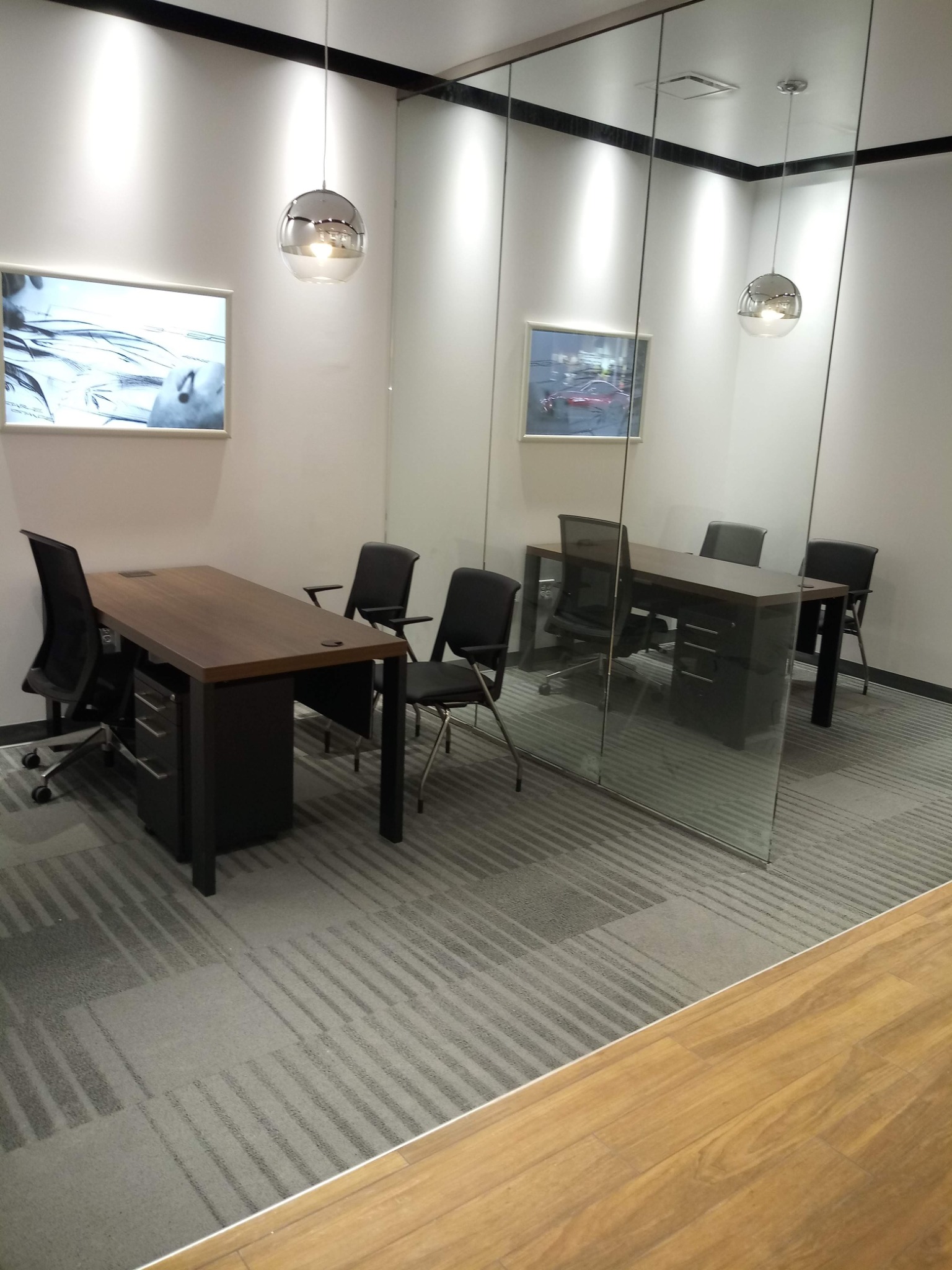 Executive Office Furniture Layout