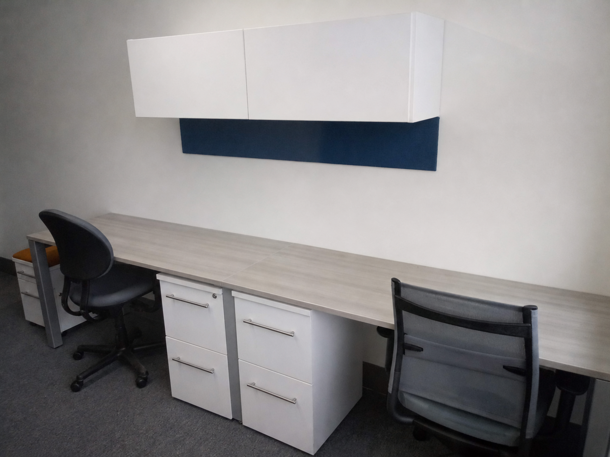 Wall-Mounted Overhead Storage