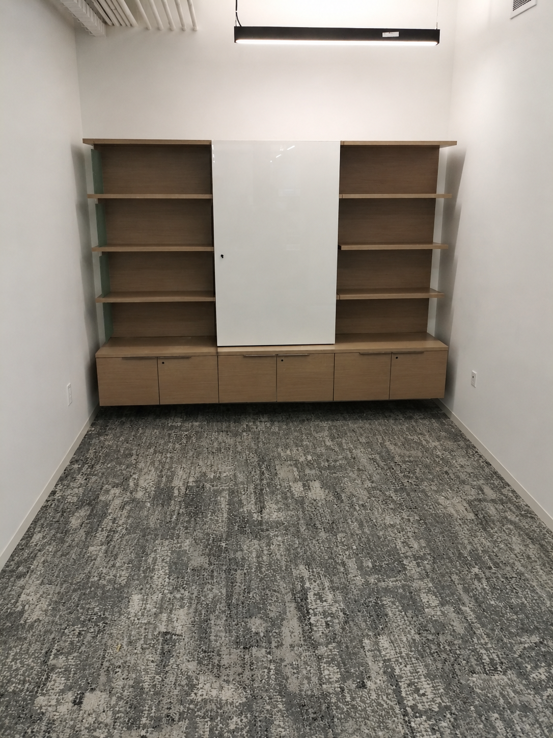 Custom Wall-Mounted Storage System